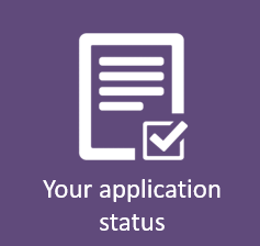 your application status